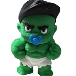 Muñequito mini hulk
